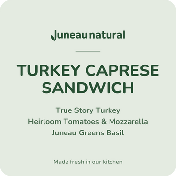 Turkey Caprese Sandwich
