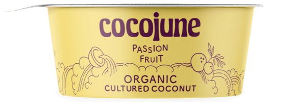 Cocojune Organic Passion Fruit Yogurt - 4 OZ