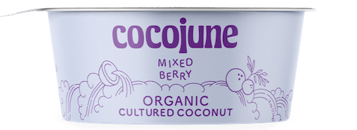 Cocojune Mixed Berry Yogurt - 4 OZ