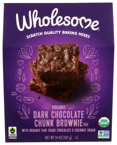 Organic Dark Chocolate Chunk Brownie Mix