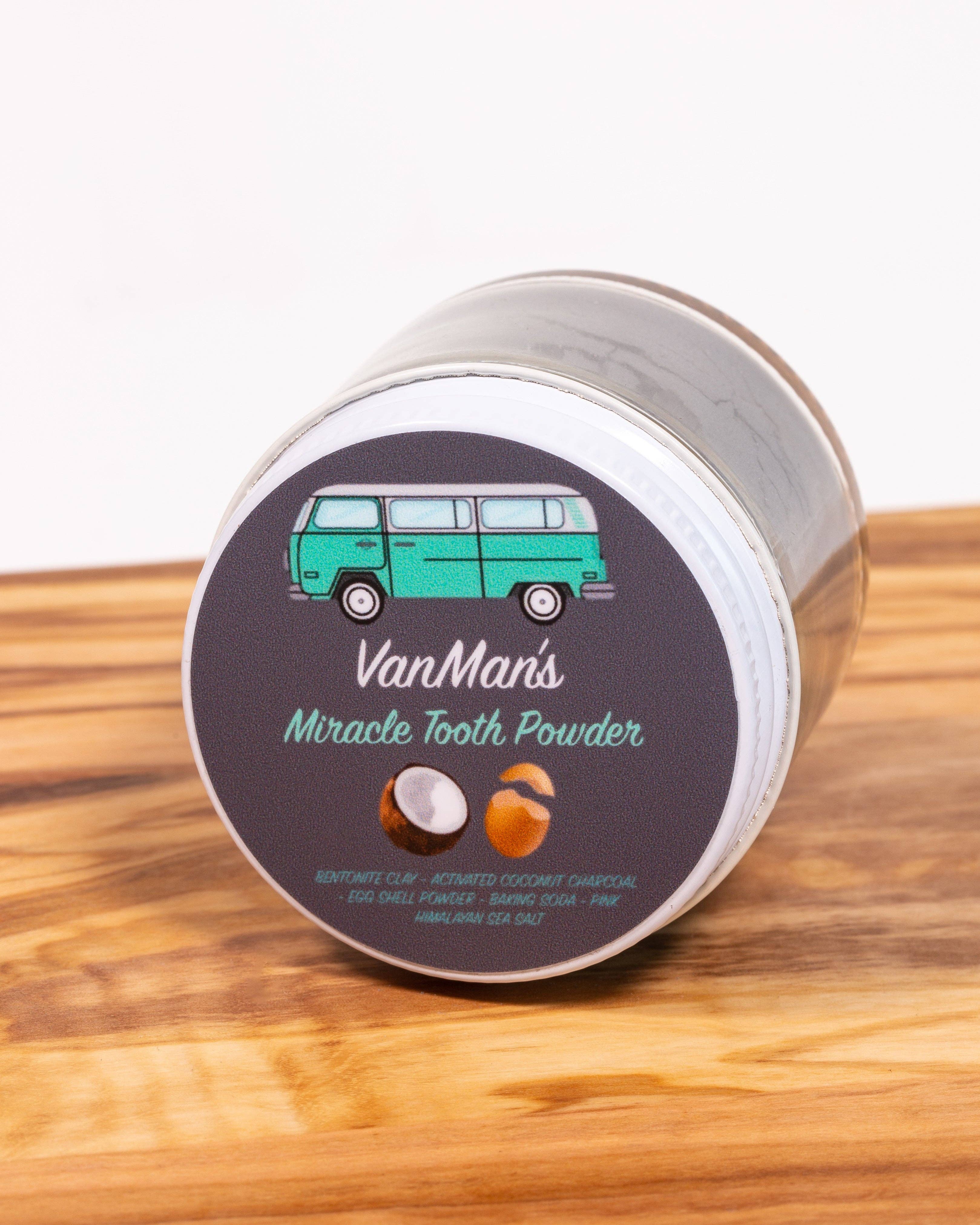 VanMan's Miracle Tooth Powder 2 oz