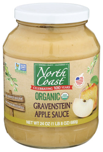 Organic Gravensten Applesauce - 24 OZ