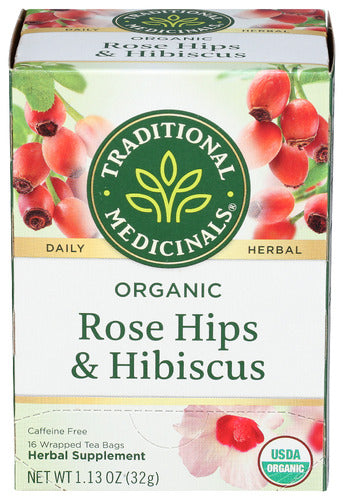 Organic Rose Hips & Hibiscus Tea