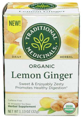 Organic Lemon Ginger Tea - 16 BG