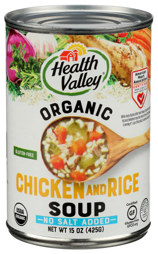 Organic Chicken & Rice Soup