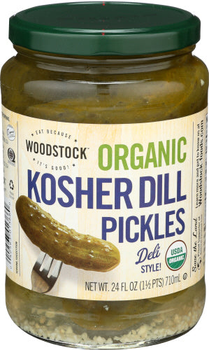 Organic Kosher Dill Pickles