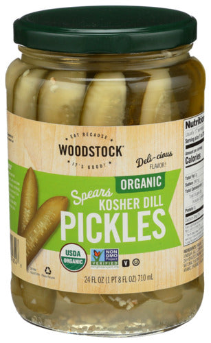 Organic Spears Kosher Dill Pickles