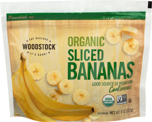 Organic Frozen Sliced Bananas