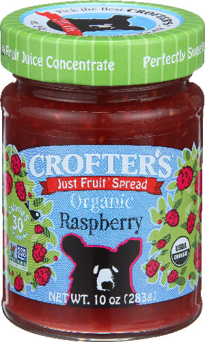 Organic Raspberry Fruit Spread