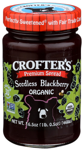 Organic Seedless Blackberry Spread