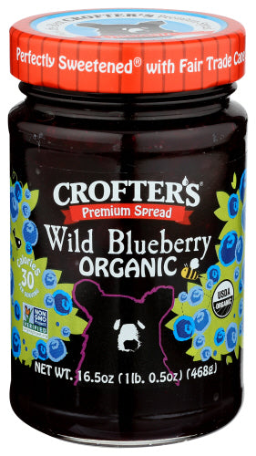 Organic Wild Blueberry Spread