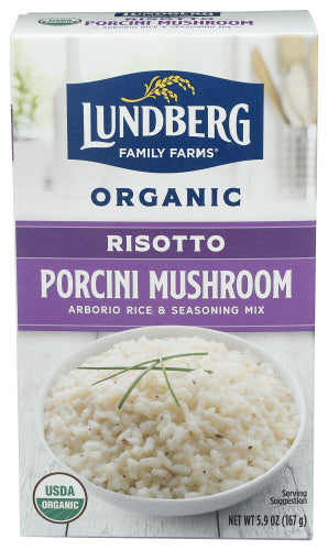 Organic Wild Porcini Mushroom Risotto