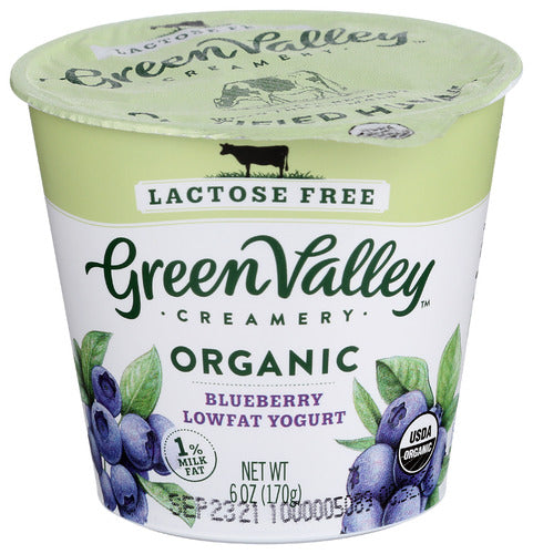 Organic Blueberry Lowfat Yogurt
