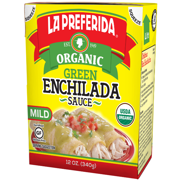 Organic Mild Green Enchilada Sauce