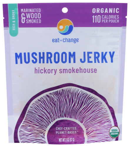 Organic Hickory Smokehouse Mushroom Jerky