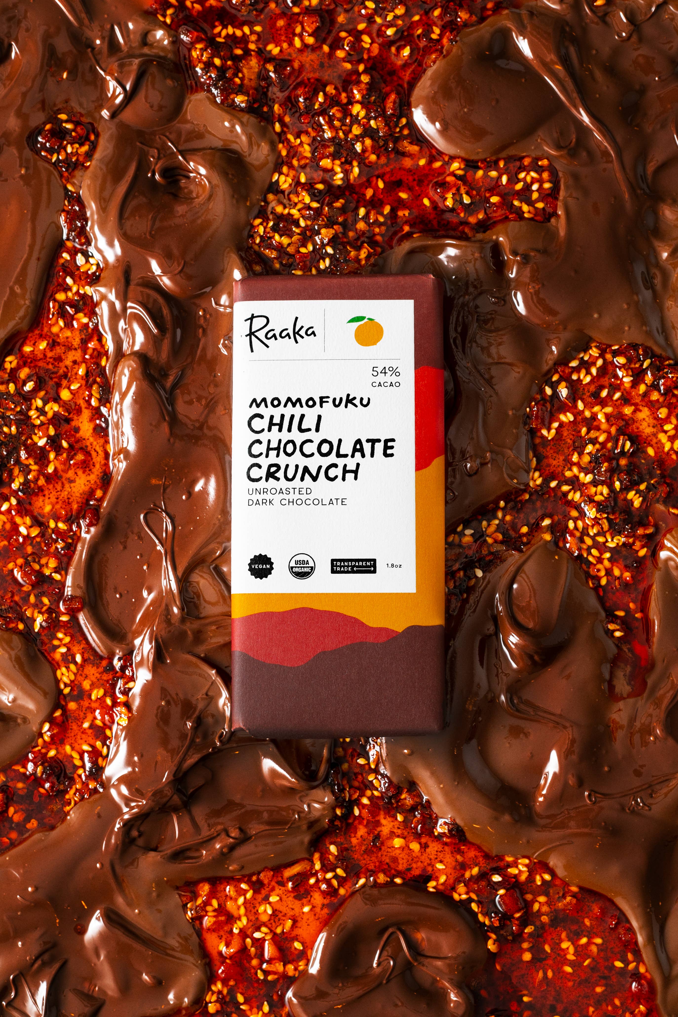 Chili Chocolate Crunch Chocolate Bar - 1.8 OZ