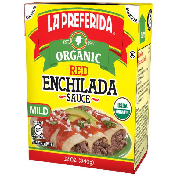 Organic Red Enchilada Sauce - 12 OZ
