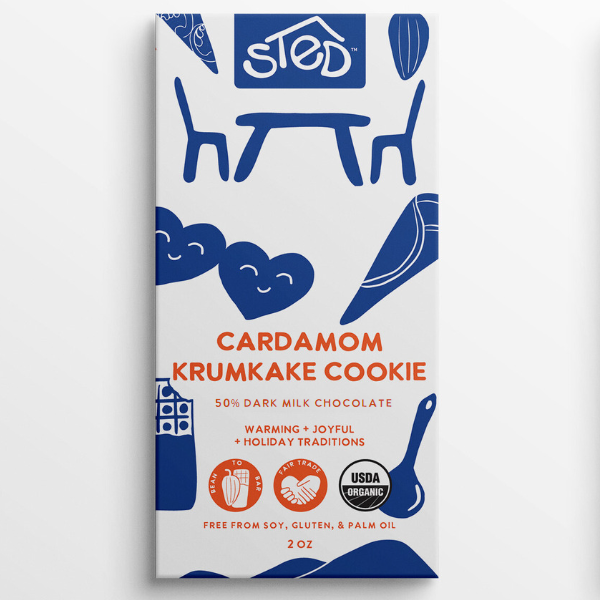 Cardamom Krumkake Cookie