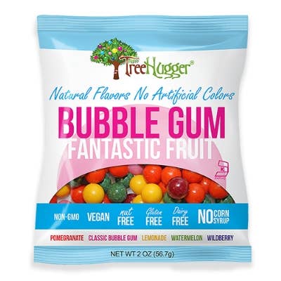 Tree Hugger Bubble Gum Fantastic Fruit 2oz Bag