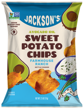 Farmhouse Ranch Sweet Potato Chips with 2.5oz(Dairy Free)