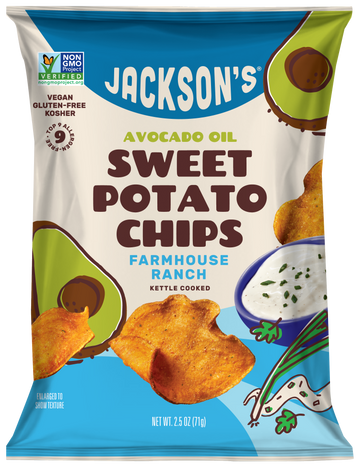 Farmhouse Ranch Sweet Potato Chips with 2.5oz(Dairy Free)