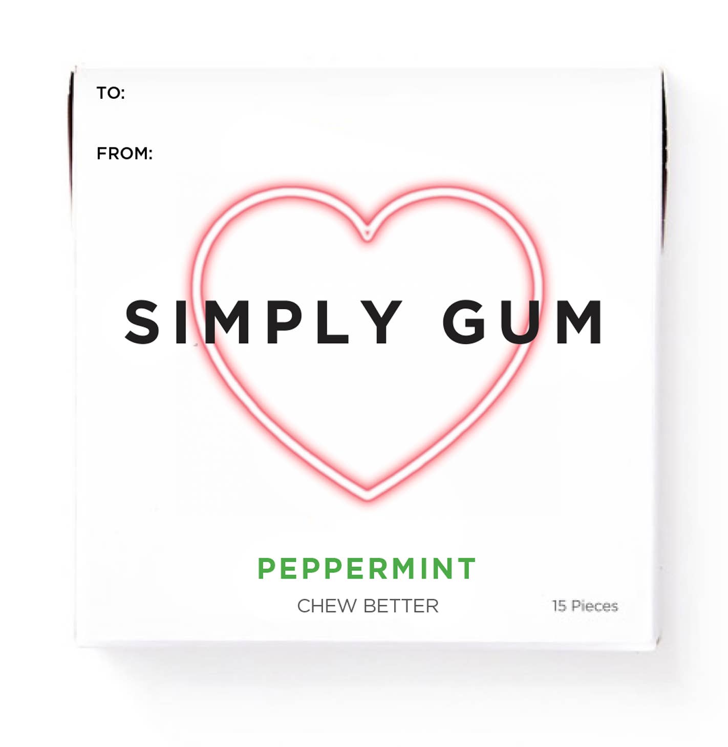 Simply Peppermint Gum