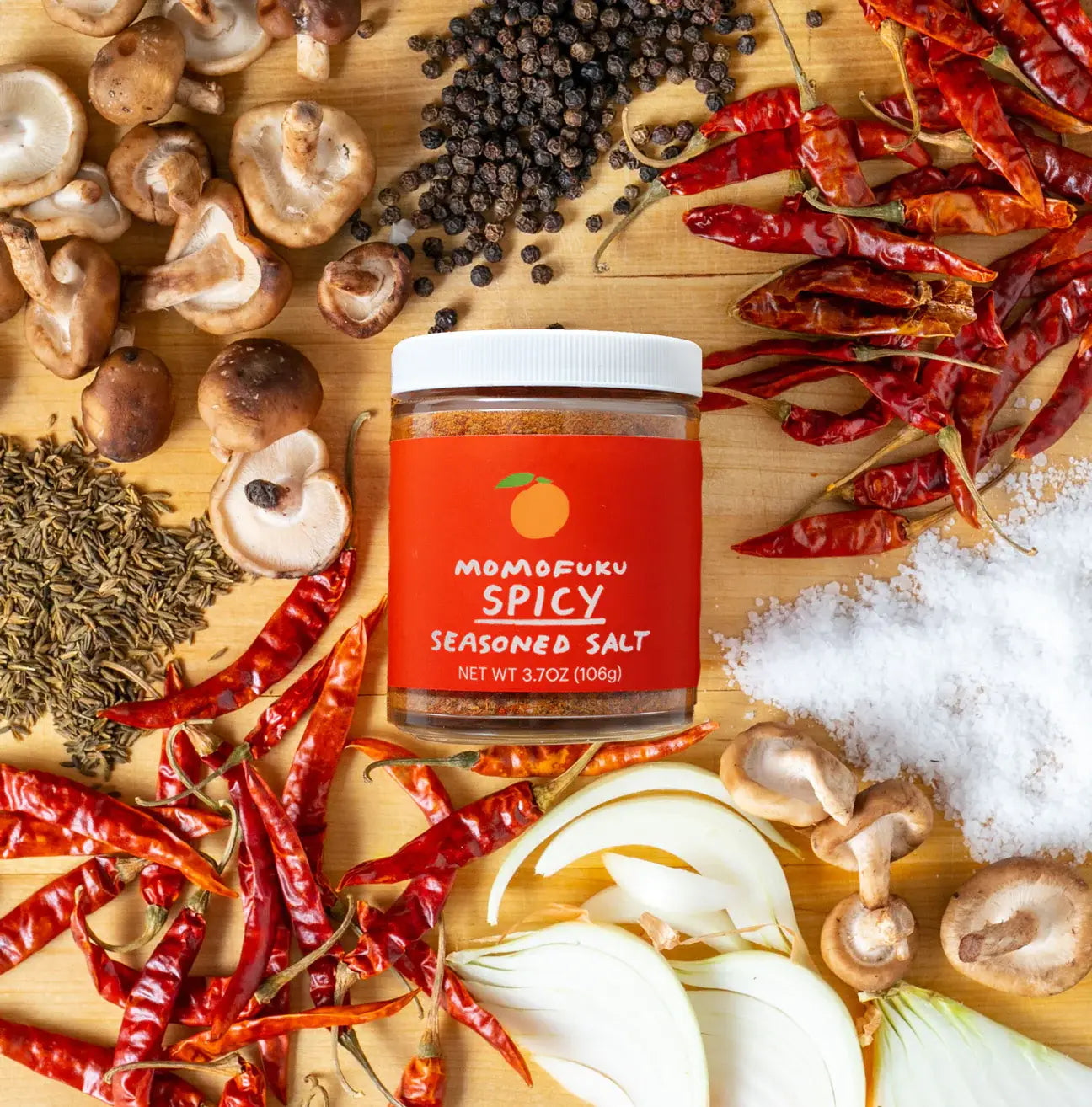 Spicy Seasoned Salt - 3.7 OZ
