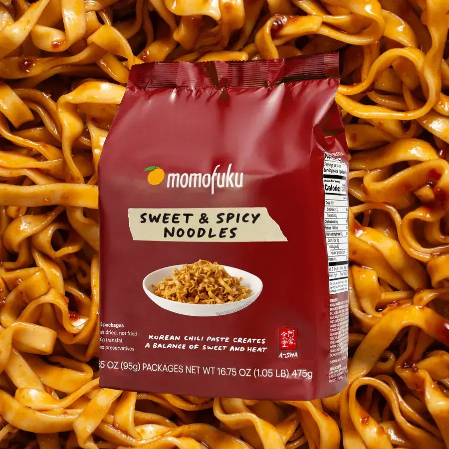 Sweet and Spicy Noodles - 5 x 3.35 OZ PACKAGES