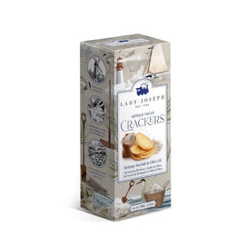 Artisan Vegan Crackers with Brittany Sea Salt and Olive Oil