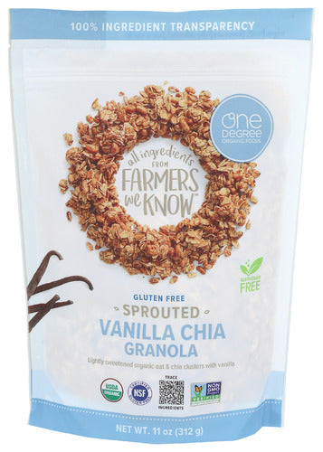Organic Vanilla Chia Granola - 11 OZ