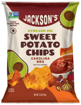 Carolina BBQ Sweet Potato Chips 2.5oz  (Non-GMO/2.5 OZ)