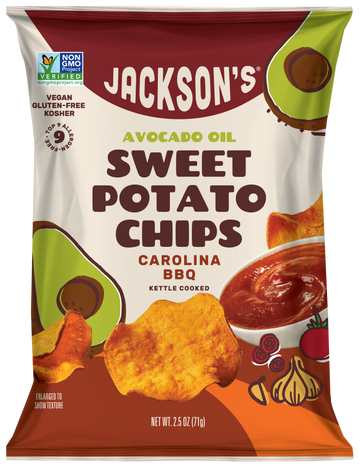 Carolina BBQ Sweet Potato Chips 2.5oz  (Non-GMO/2.5 OZ)