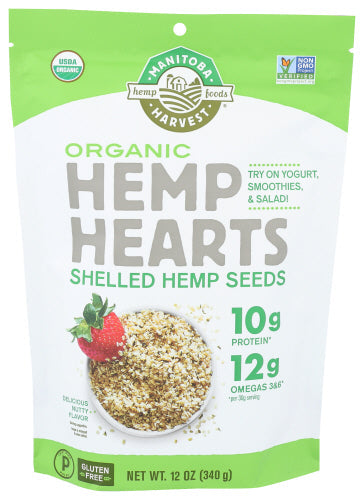 Organic Shelled Hemp Hearts