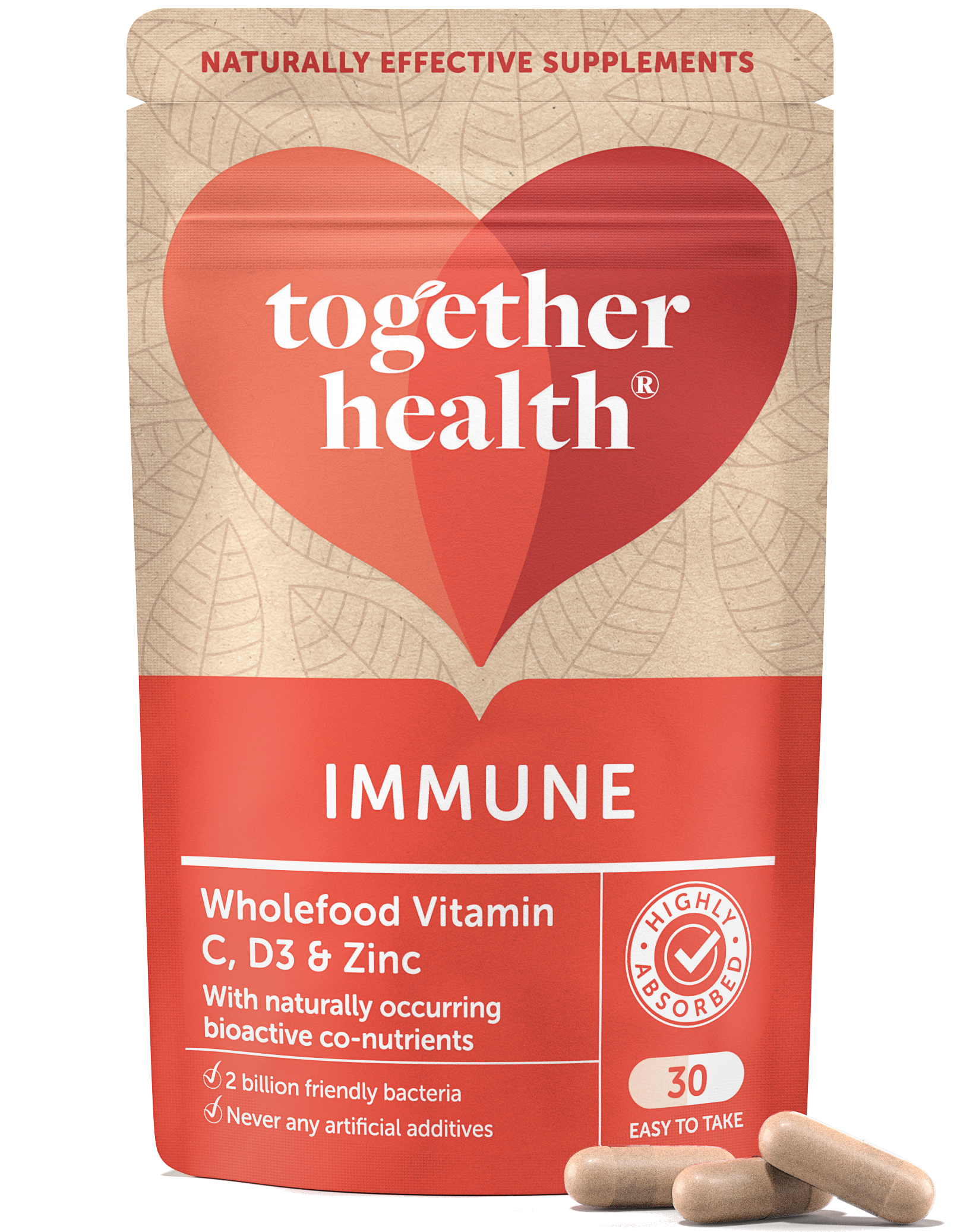 Immune – Vitamins for Immune System – 30 Capsules