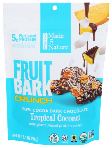 Organic Tropical Coconut Fruit Bark