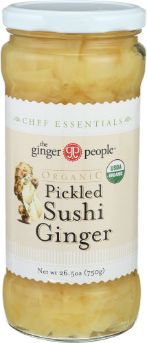 Organic Pickled Sushi Ginger - 26.5 OZ
