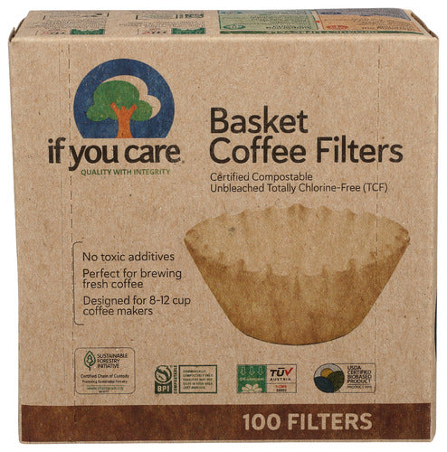 8in Basket Coffee Filters