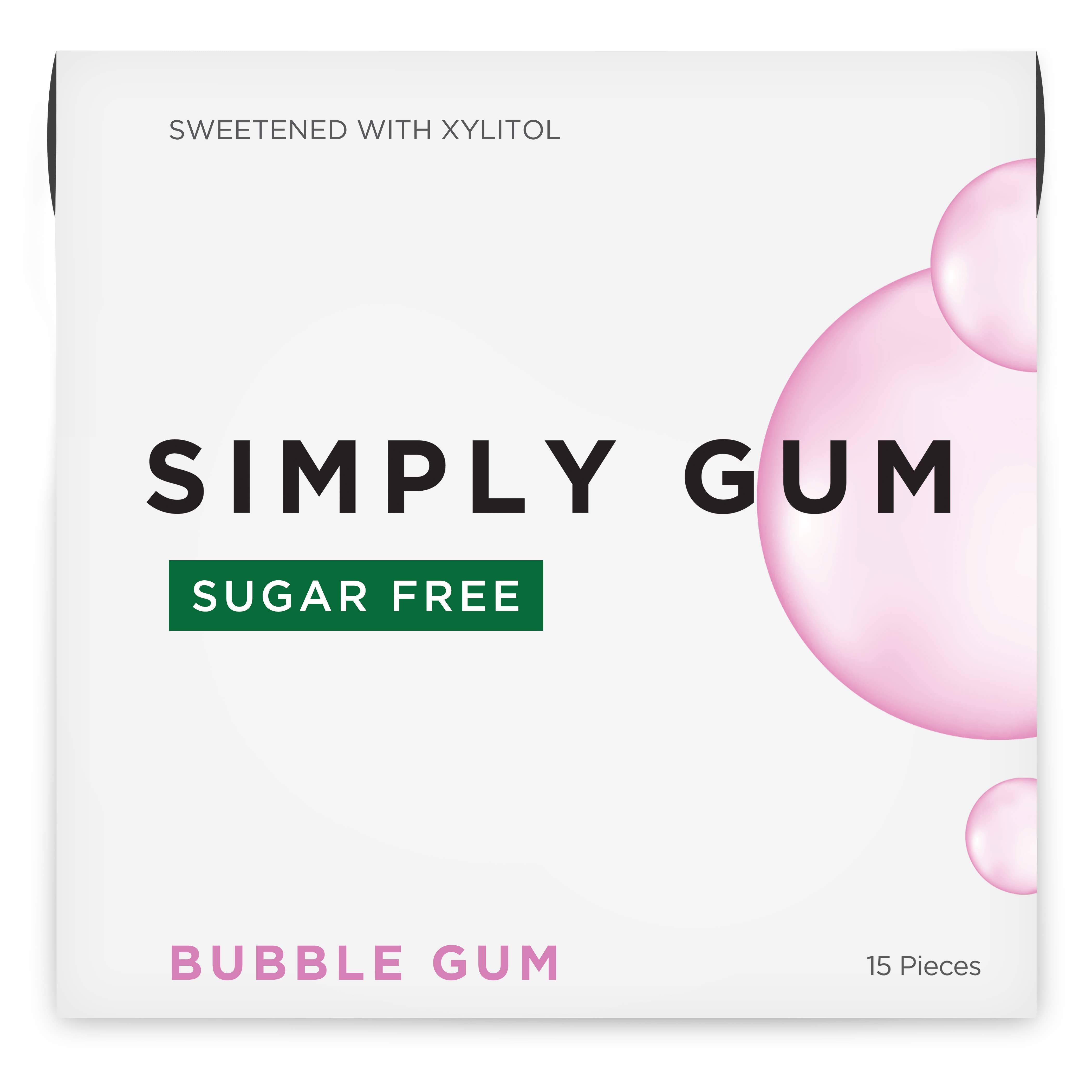 Sugar Free Bubble Gum Natural Chewing Gum