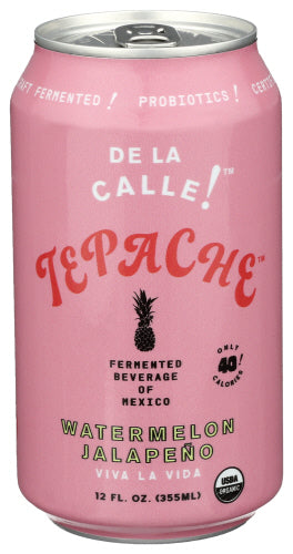 Organic Watermelon Jalapeno Tepache Soda | Juneau Natural