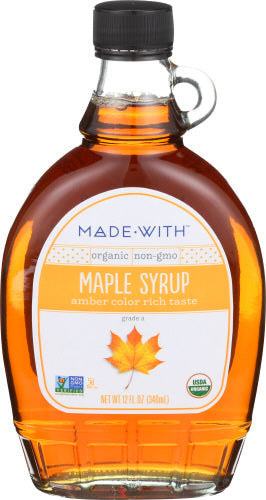 Organic Grade A Amber Maple Syrup