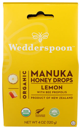 Organic Manuka Lemon Honey Drops