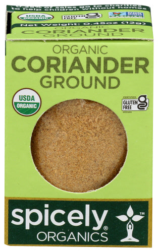 Organic Ground Coriander Box