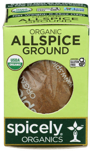 Organic Ground Allspice Box