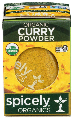Organic Curry Powder Box