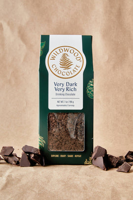 Wildwood Very Dark, Very Rich Drinking Chocolate - 7 OZ