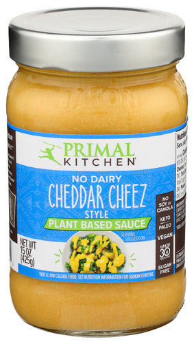 Plant-Based Cheddar Cheez Sauce