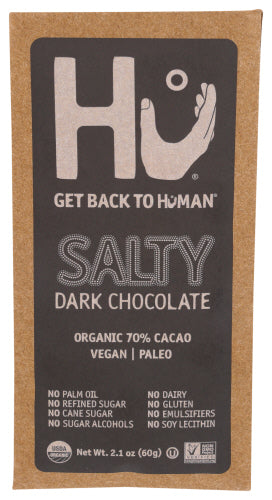 Organic Salty Dark Chocolate Bar