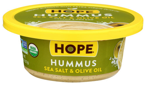 Organic Sea Salt & Olive Oil Hummus