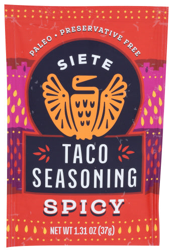 Siete Spicy Taco Seasoning - 1.31 OZ