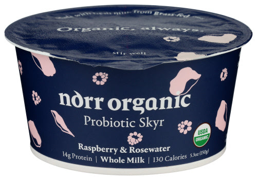 Organic Raspberry & Rosewater Yogurt - 5.3 FO